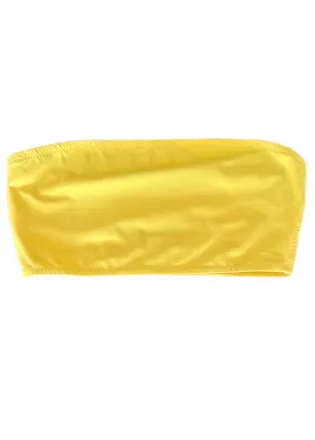Shan Emma Bandeau Bikini Top - Yellow
