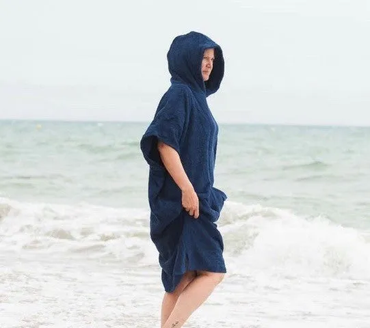 The booicore Changing Robe - Navy Blue