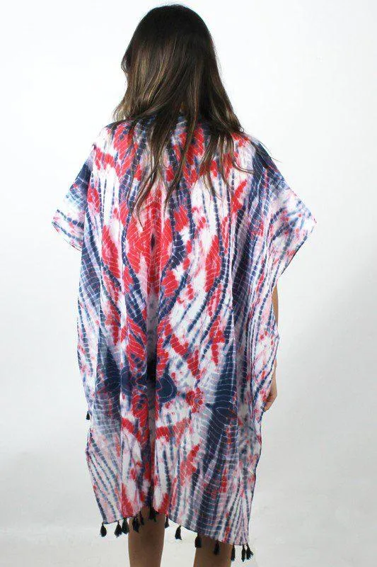 Tie Dye Beach Cover-up