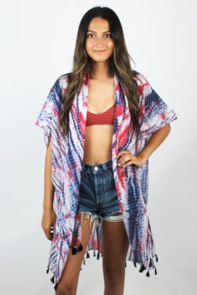 Tie Dye Beach Cover-up