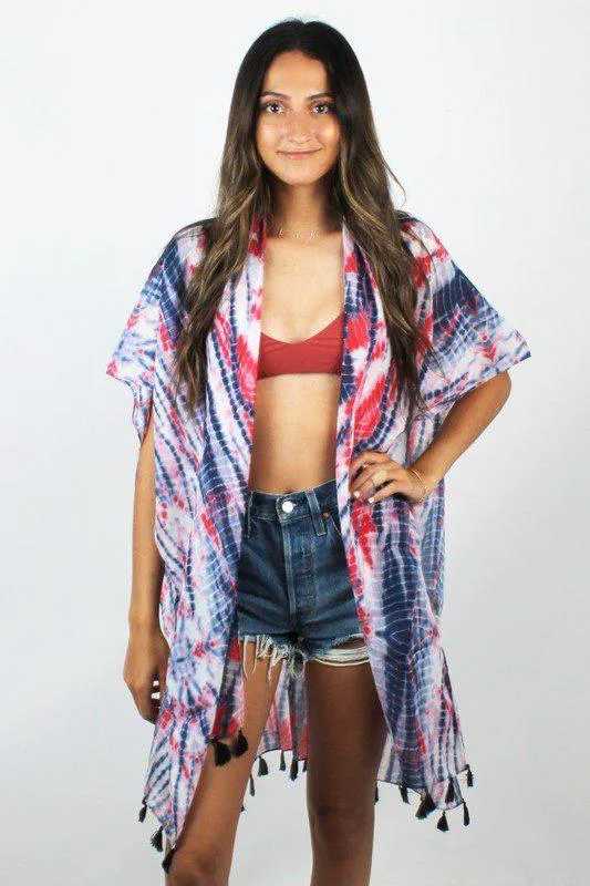 Tie Dye Beach Cover-up