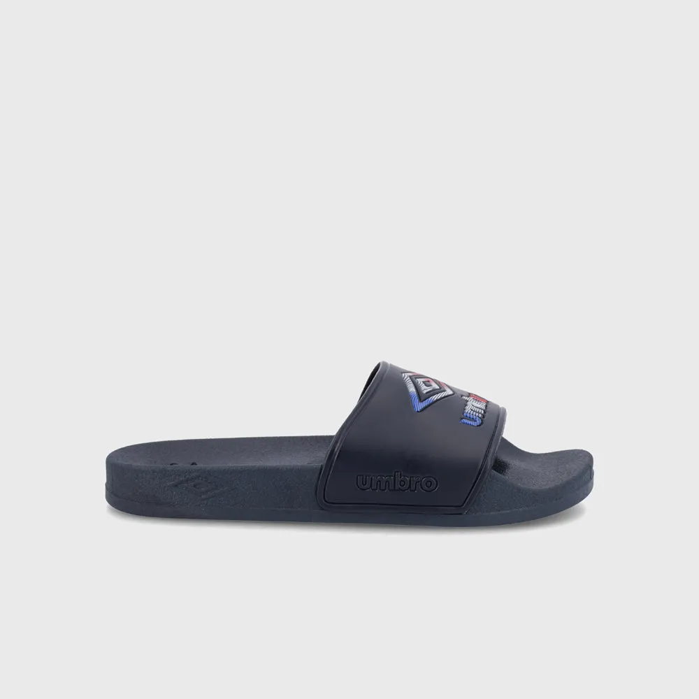 Umbro Mens Thumb Print Slide Blue/Multi _ 182084 _ Blue