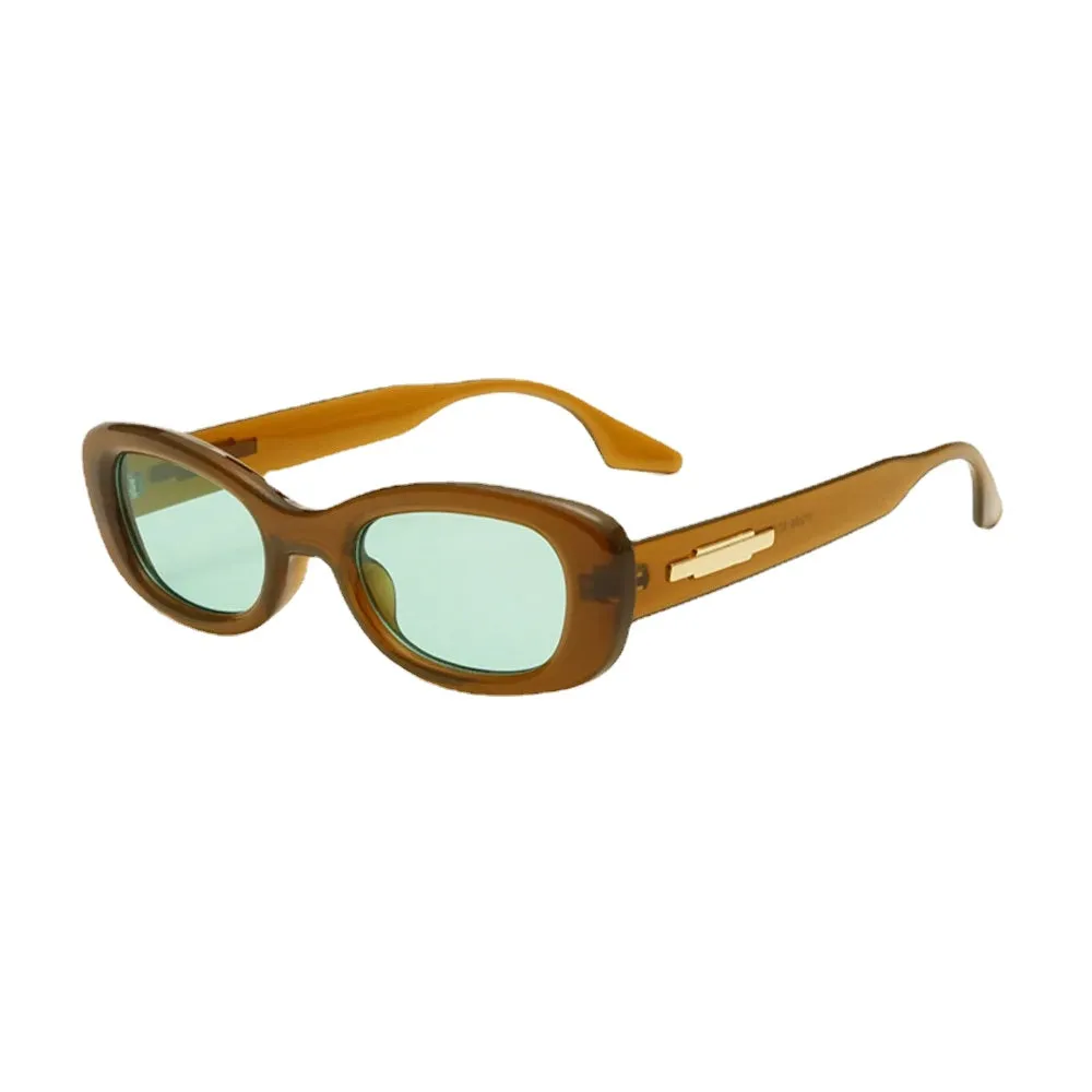 Unisex Retro Fashion Sunglasses - UV Blocking Plastic Glasses