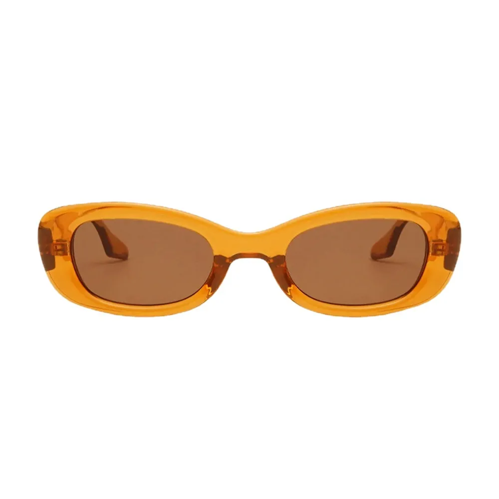 Unisex Retro Fashion Sunglasses - UV Blocking Plastic Glasses