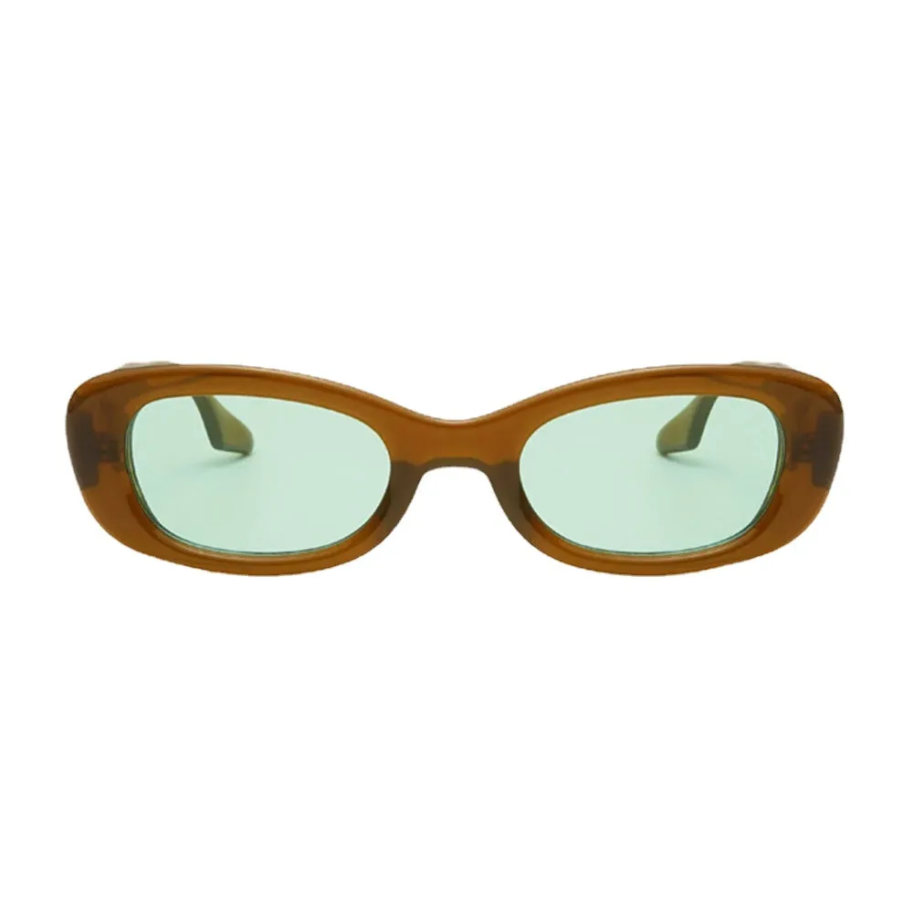 Unisex Retro Fashion Sunglasses - UV Blocking Plastic Glasses