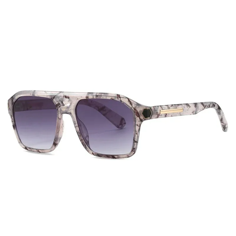 UV400 Square Pilot Women & Men Sunglasses