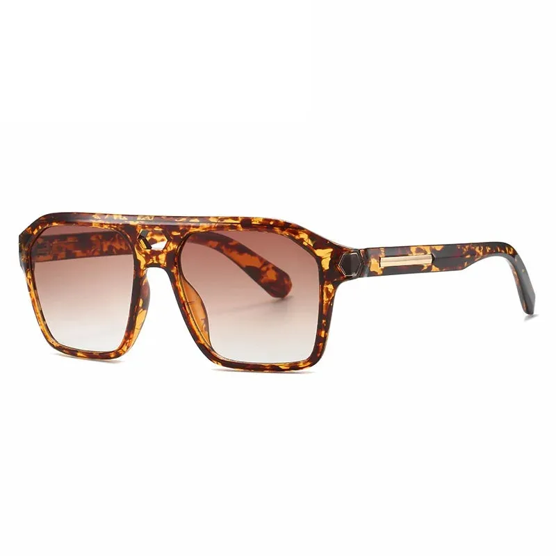 UV400 Square Pilot Women & Men Sunglasses