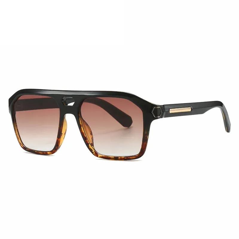 UV400 Square Pilot Women & Men Sunglasses
