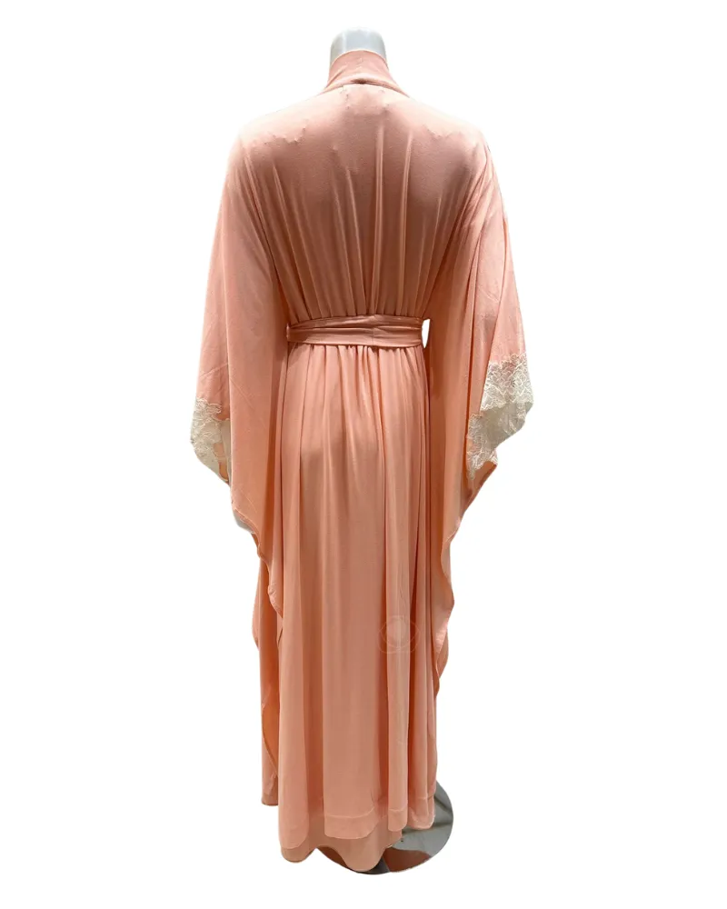 Verdiani Apricot Butterfly Effect Modal Morning Robe