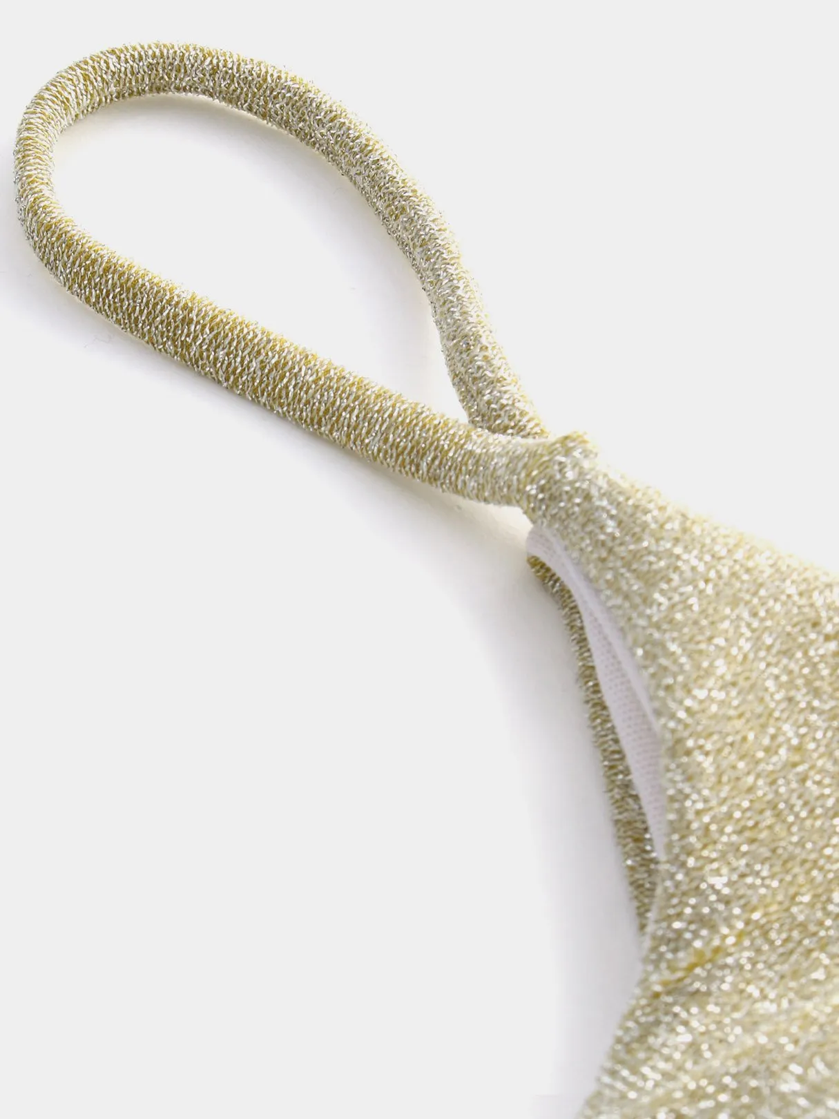 Wholesale Asymmetrical One Shoulder Gold 2 Piece Bikini