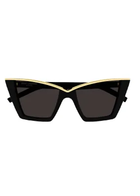 Women's Cat Eye Sunglasses In Black