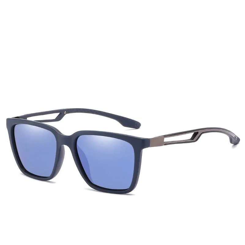 ZENOTTIC Square Watfarer Style Polarized Sunglasses. Retro Outdoor Anti-Glare UV400 Shades