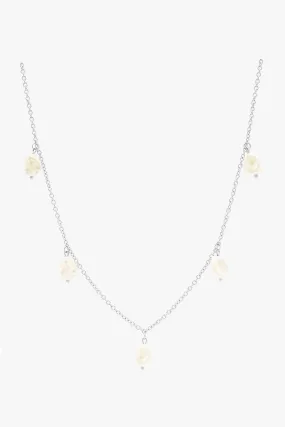 ZINNIA NECKLACE PLATA